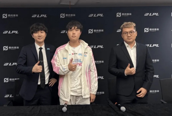 Daeny教练：一周前和TES打了训练赛 他们使用了劫所以Ban了